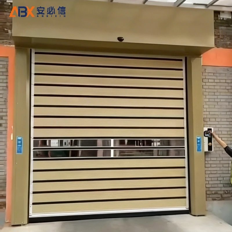 白山市螺旋式快速门